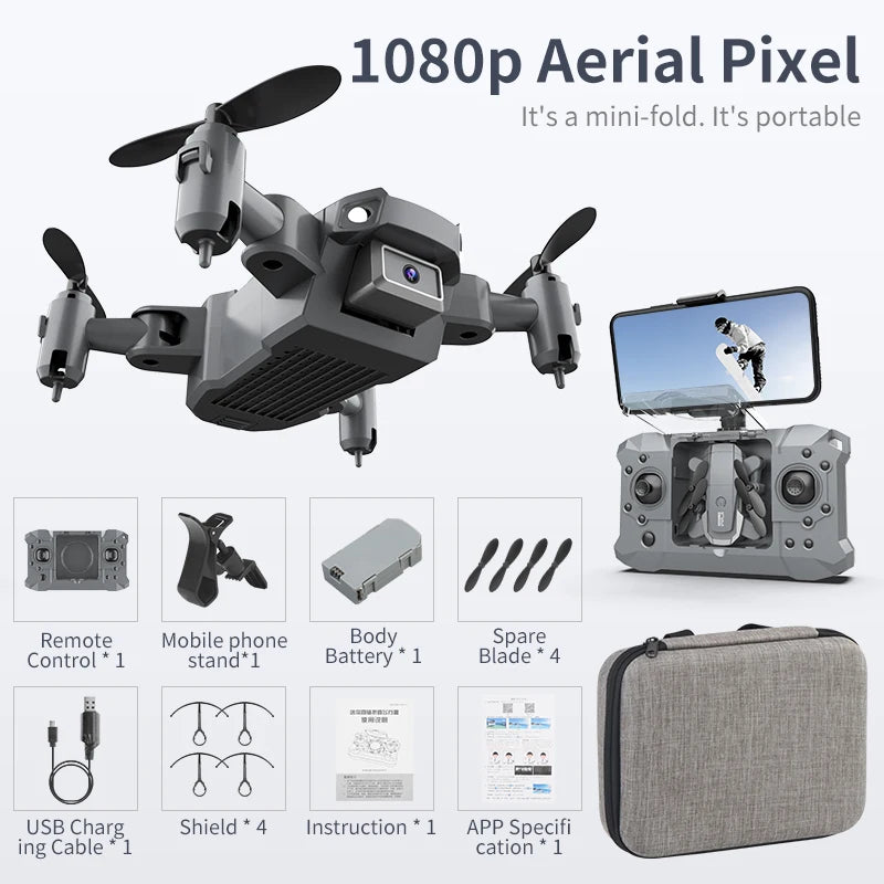 Zenexio™ Ultra-Fold 8K Professional Drone - Obstacle Avoidance Edition